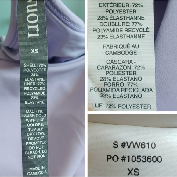 NWOT XS Vuori One Shot Tennis Dress in Zinnia - Picture 5 of 8